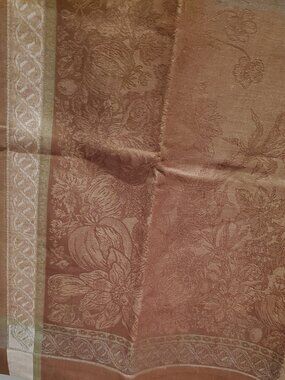 NWT Williams Sonoma Art Noveau Harvest Jacquard Tablecloth